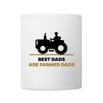 Agricultural Machinery Farmer Statement Tractor Farm - Mug - white - Front