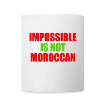 impossible is not moroccan - morocco - Mug - white - Front