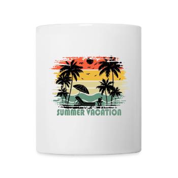 Sommerferien - Tasse - Weiß - Vorne