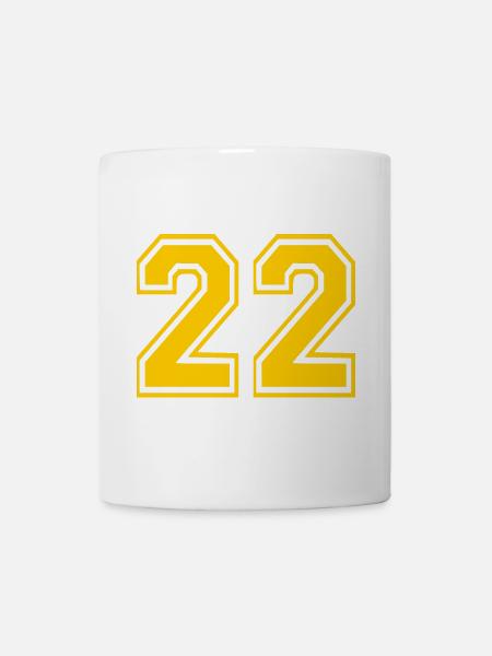 22 - Mug blanc - blanc