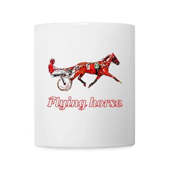 Traber Motiv - Tasse - Weiß - Vorne