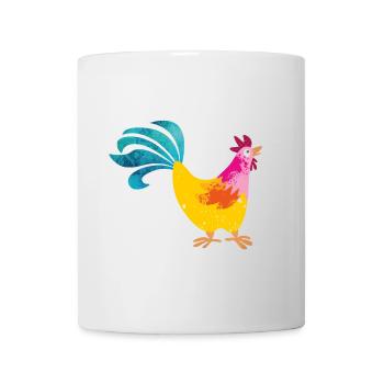 Rooster Farm Kids Colorful Farmer Farm Chef - Mug - white - Front