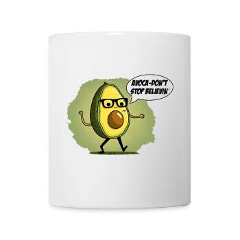 N’arrêtez pas de croire Nerd Avocado - Mug blanc - blanc - Devant