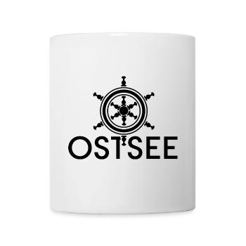 Anker Ostsee Symbol Logo See Norden Illustration - Tasse - Weiß - Vorne