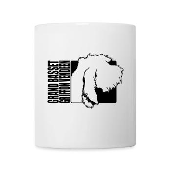 Grand Basset Griffon Vendeen Profil Chiens Wilsigns - Mug blanc - blanc - Devant