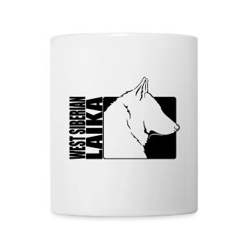Sibérie occidentale Laika Profil Chiens Chien Wilsigns - Mug blanc - blanc - Devant