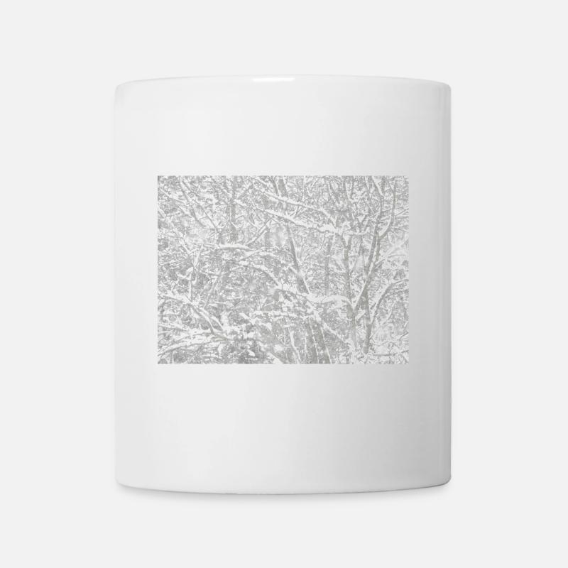 hiver - Mug blanc - blanc