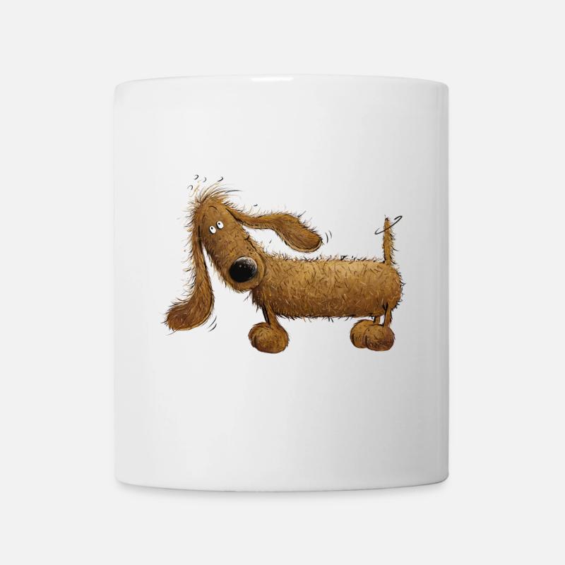 Witziger Dackel I Dachshund I Teckel I Hund - Tasse - Weiß