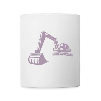 Silhouette de pelle, conception précise pour - Mug blanc - blanc - Devant