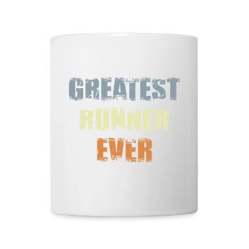 Bester Läufer aller Zeiten - Tasse - Weiß - Vorne