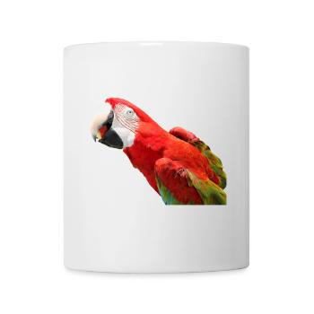 Papageien Vogel T-shirt Geschenk - Tasse - Weiß - Vorne