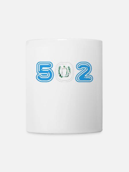 TEAM 502 GUATEMALA - Tasse - Weiß