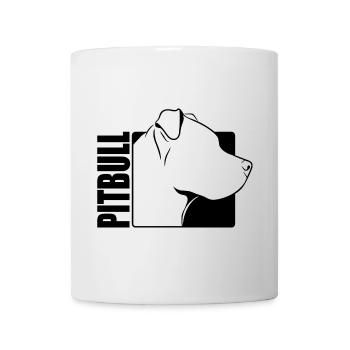 American Pitbull Profile Dogs Dog Wilsigns - Mug - white - Front