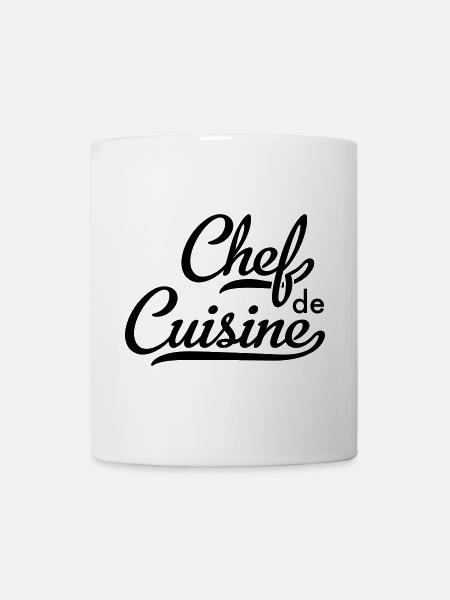 Chef de Cuisine - Tasse - Weiß