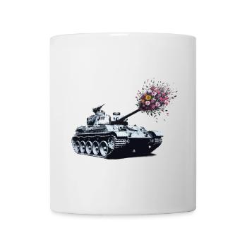 Panzer Bouquet - Mug - white - Front