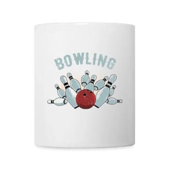 Croquis de Bowling Strike - Mug blanc - blanc - Devant