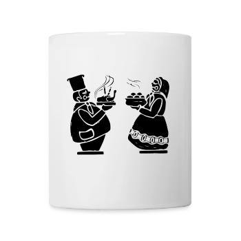 leckerer Braten - Tasse - Weiß - Vorne