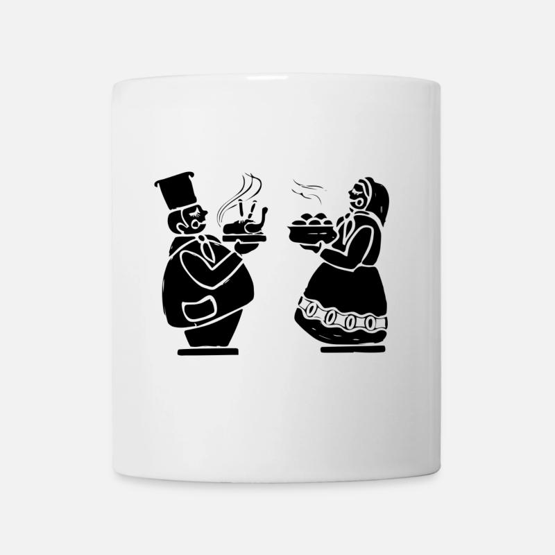 leckerer Braten - Tasse - Weiß