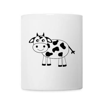 Kuh - Tasse - Weiß - Vorne
