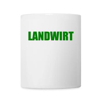 Landwirt - Tasse - Weiß - Vorne