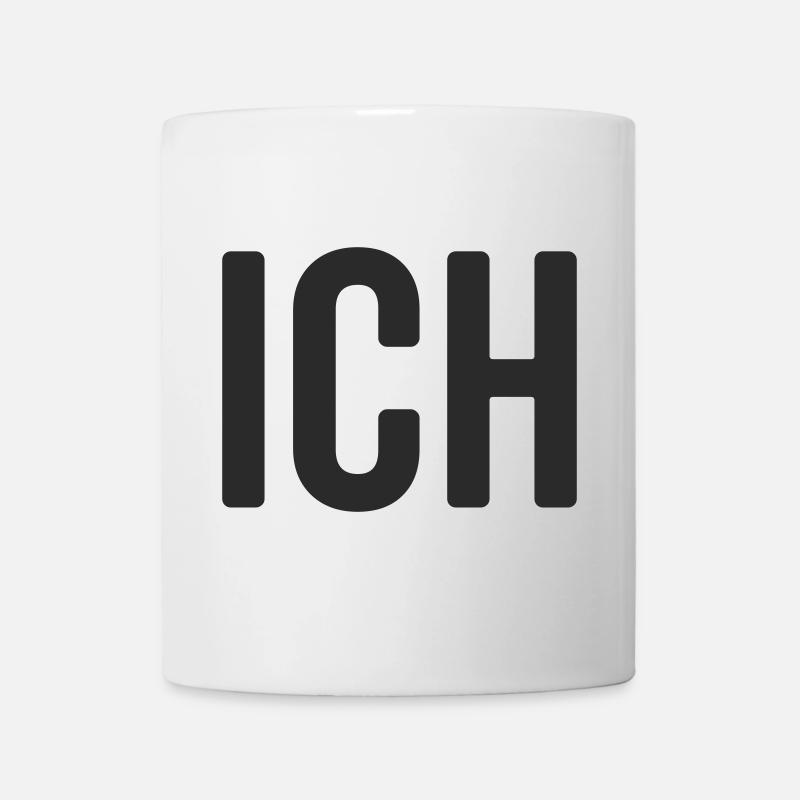 Ich Statement Design - Tasse - Weiß