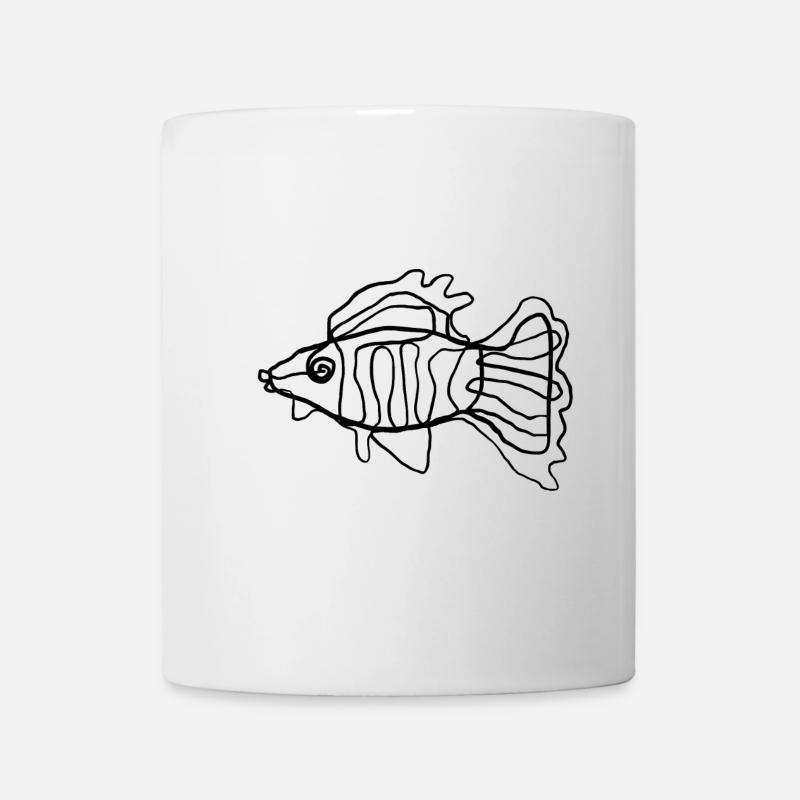 Fisch - Tasse - Weiß
