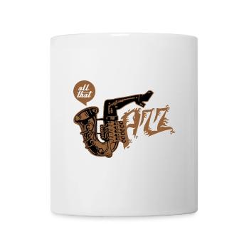 Tout ce jazz - Mug blanc - blanc - Devant