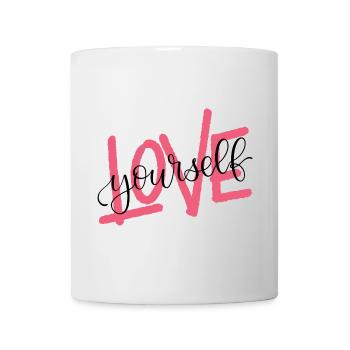 LOVE yourself - Mug - white - Front