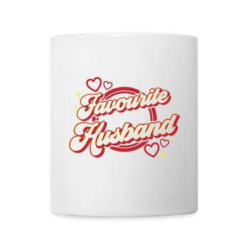 Favourite Husband | Colors changeable - Mug - white - Front