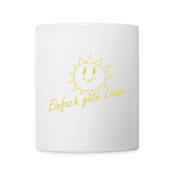 Einfach gute Laune - Tasse - Weiß - Vorne