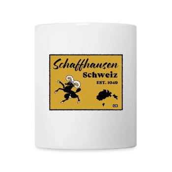 Schaffhausen Wappen 1049 Jubiläum - Tasse - Weiß - Vorne