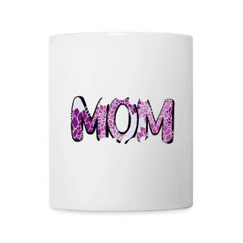 La meilleure maman de tous les temps fleurs fête des mères lettrage amour maman - Mug blanc - blanc - Devant
