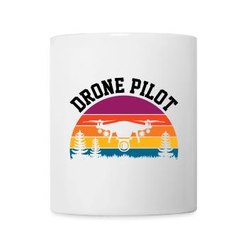 Drohnen-Pilot - Tasse - Weiß - Vorne