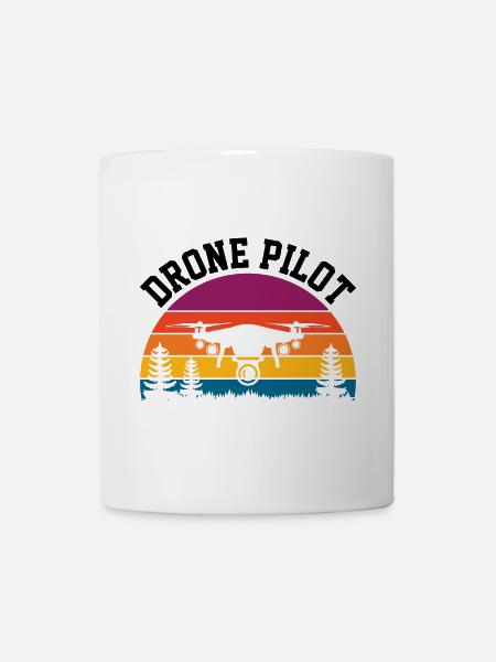 Drohnen-Pilot - Tasse - Weiß