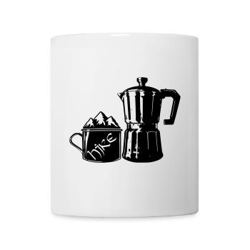 Coffee Hike - Mountain Espresso [Black] - Mug - white - Front