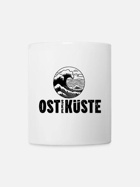 OstseeKueste Shirts 04 - Tasse - Weiß