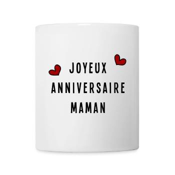 HAPPY BIRTHDAY MOM - Mug - white - Front