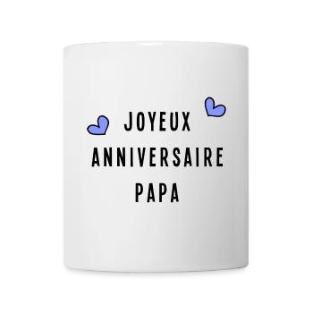 ALLES GUTE ZUM GEBURTSTAG PAPA - Tasse - Weiß - Vorne