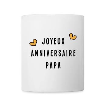 HAPPY BIRTHDAY DAD - Mug - white - Front