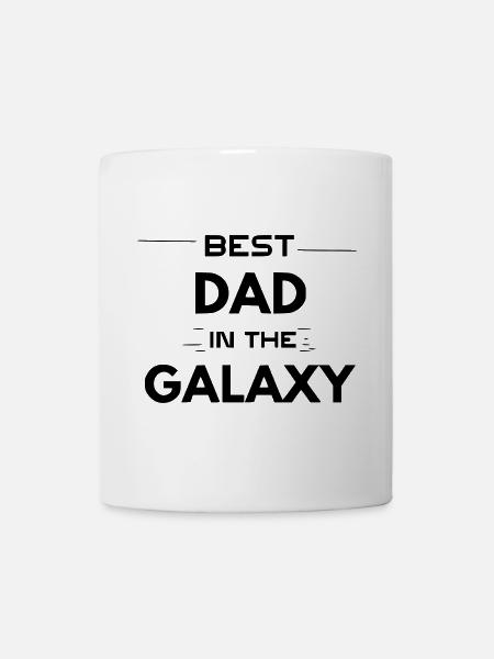 Best Dad in the Galaxy and the World - Mug - white