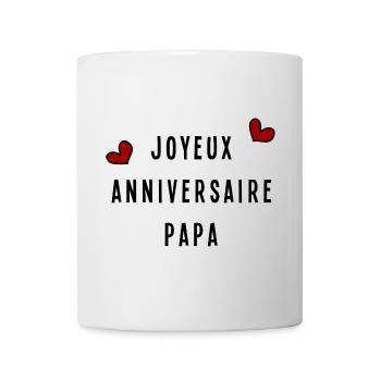 HAPPY BIRTHDAY DAD - Mug - white - Front