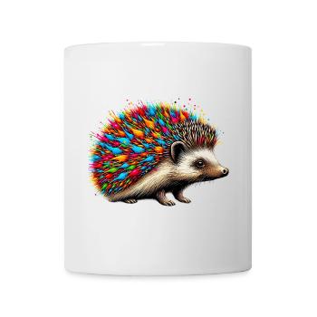 Hérisson - Mug blanc - blanc - Devant