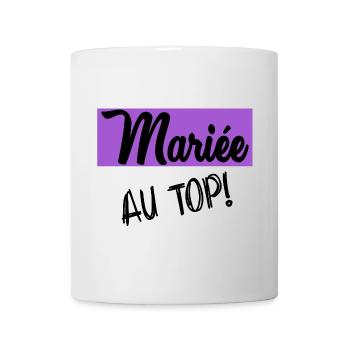 FUTURE MARIEE. EVJF. MARIEE. TEAM. TEAM MARIEE - Mug blanc - blanc - Devant