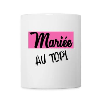 FUTURE MARIEE. EVJF. MARIEE. TEAM. TEAM MARIEE - Mug blanc - blanc - Devant