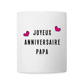DAD. HAPPY BIRTHDAY - Mug - white - Front