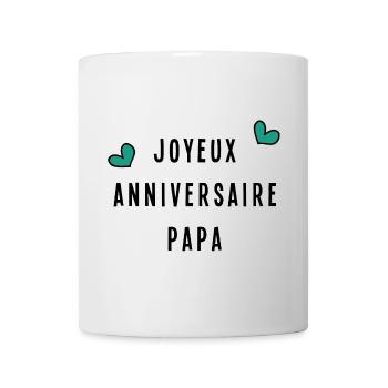 HAPPY BIRTHDAY DAD - Mug - white - Front