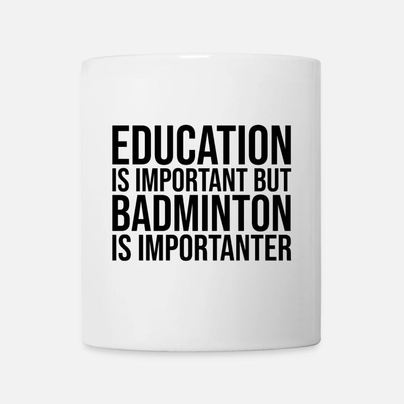 Badminton - Mug - white