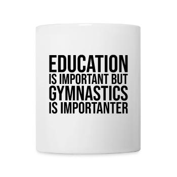 Gymnastique Gymnastique Gymnastique - Mug blanc - blanc - Devant