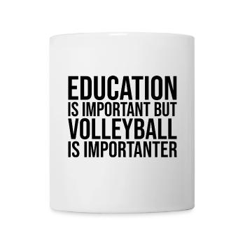 Volleyball Volleyball Volleyball - Mug - white - Front