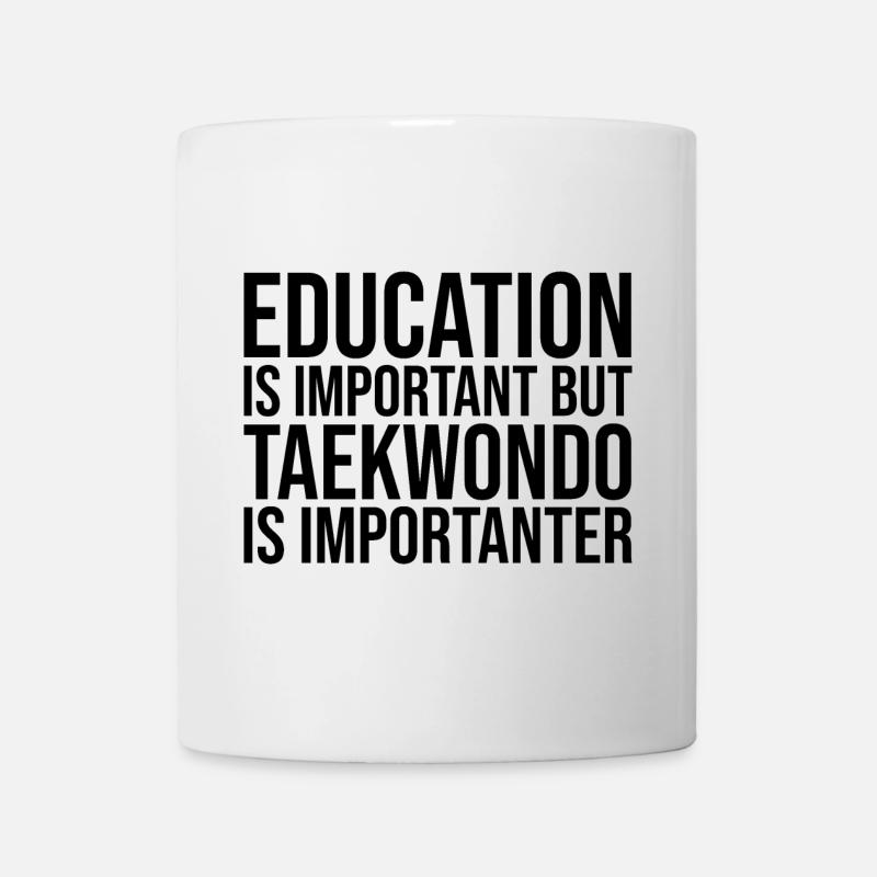 Taekwondo - Mug blanc - blanc